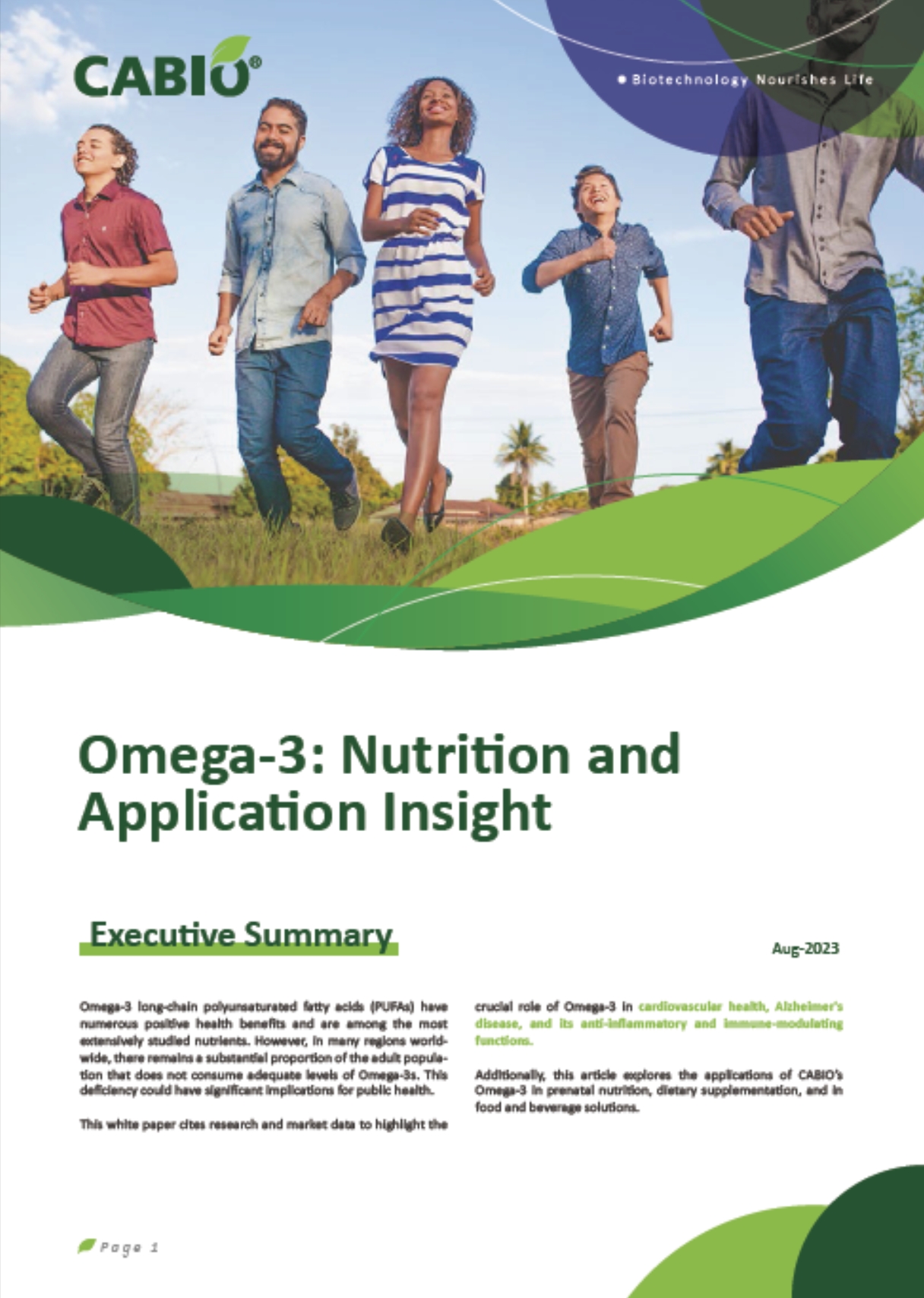 Omega-3 Nutrition & Application Insights